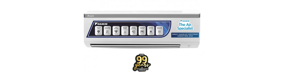 Air Conditioner: Daikin 0.8 Ton Rs.23740 to Rs.24990